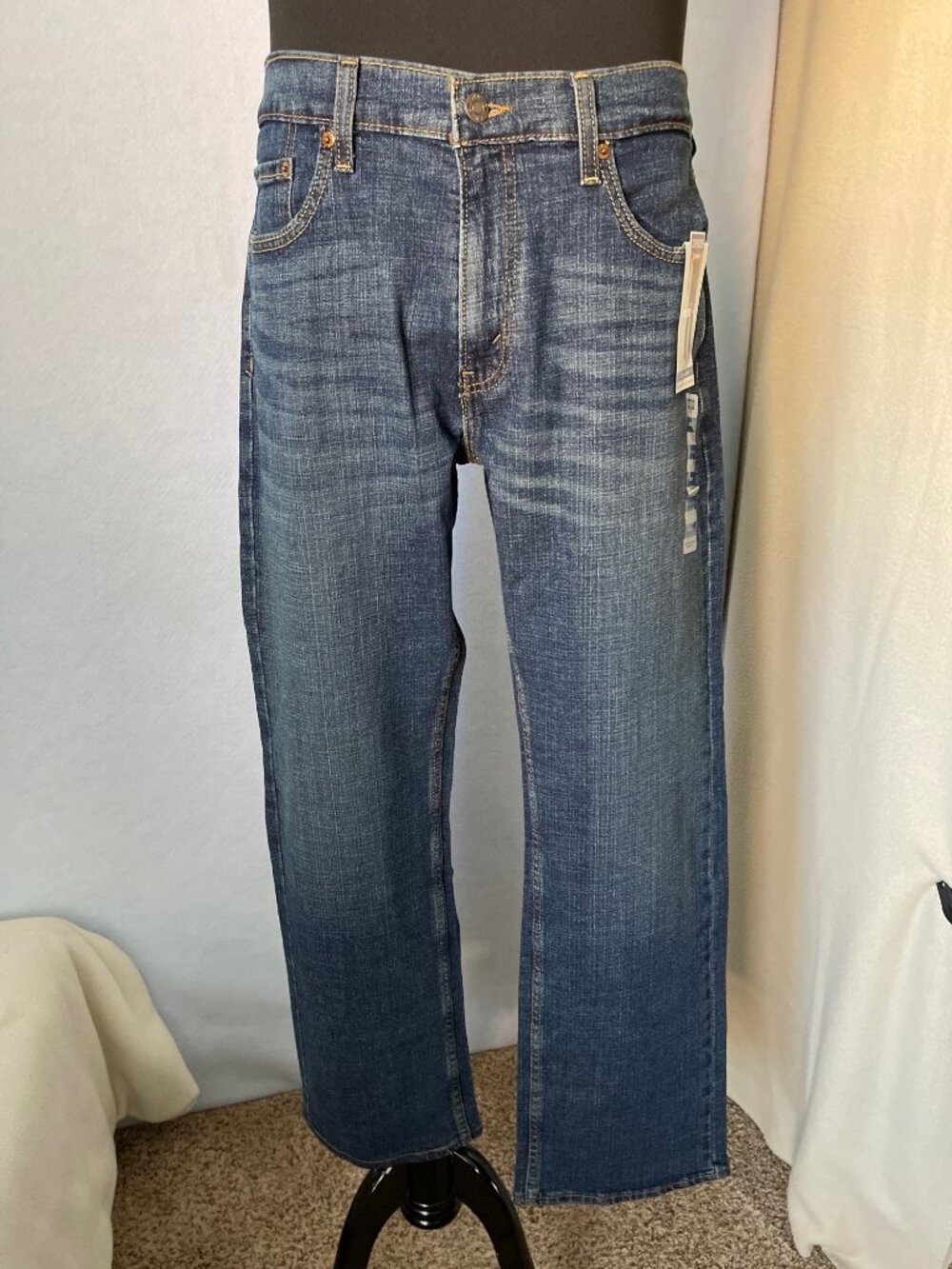 Denizen from Levi’s Dark Wash 285 Relaxed Fit Jeans 42X30 NWT